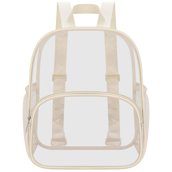 Unisex transparent everyday backpack with reinforced bottom and breathable straps Stornfield