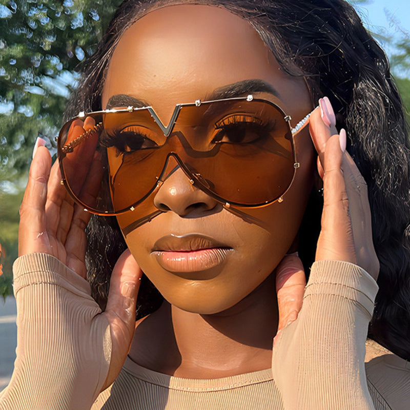 Women oversized safety glasses in modern design Stornfield
