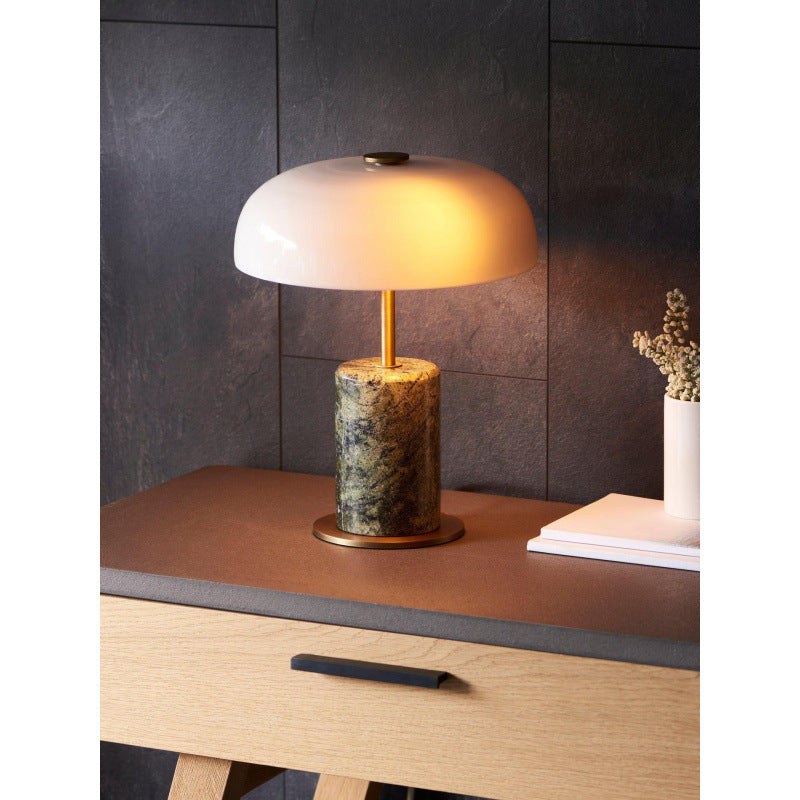 Marble-Base Table Lamp