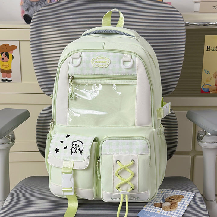 Cute Animal Print School Backpack Stornfield