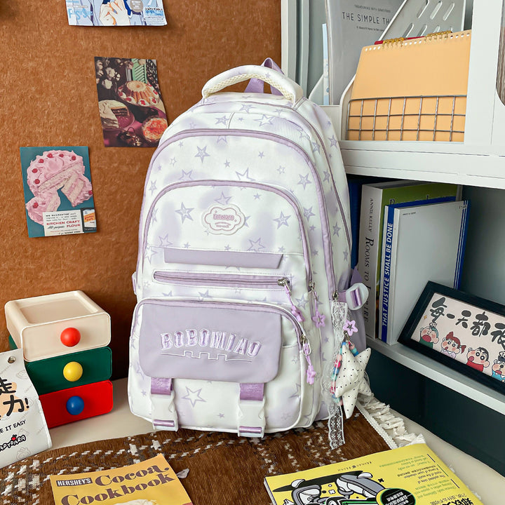 Star-Patterned Casual Backpack Stornfield 1791205372
