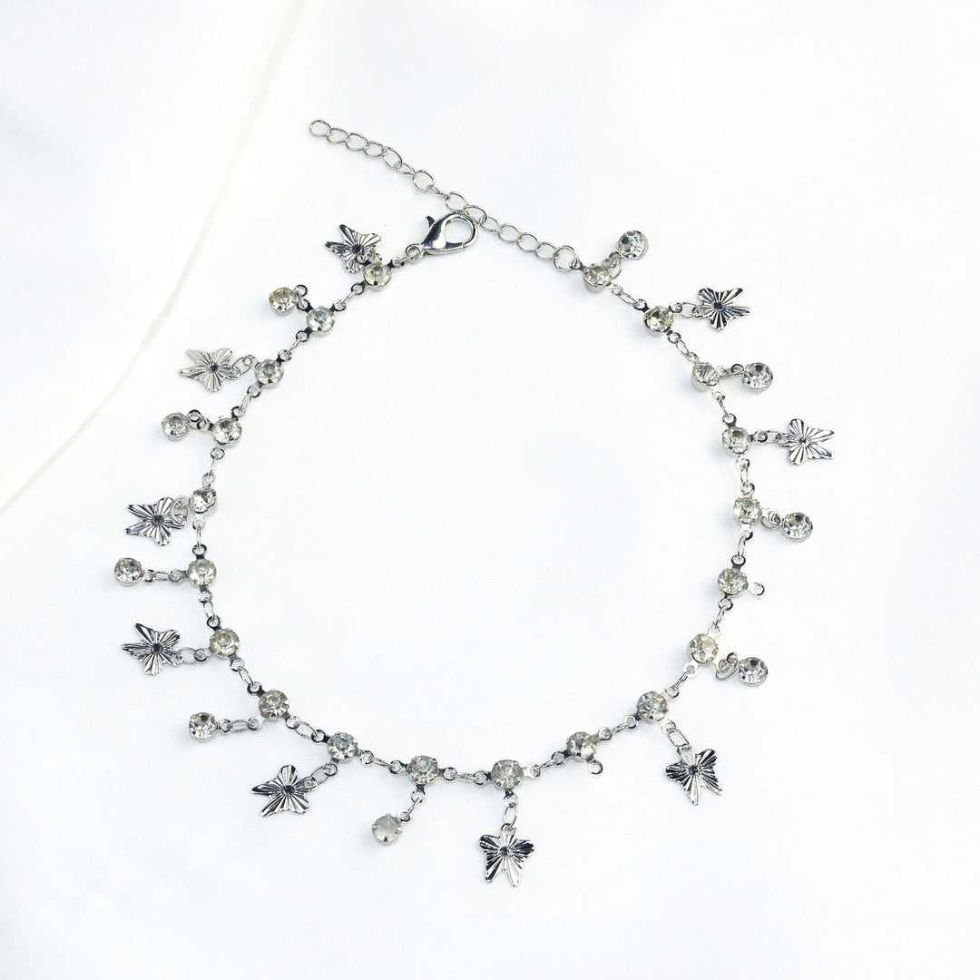 Elegant Crystal Chain Anklet Stornfield
