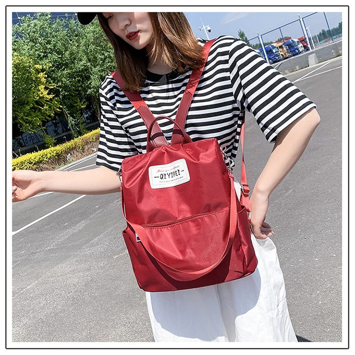 Colorful Geometric Pattern Backpack Stornfield