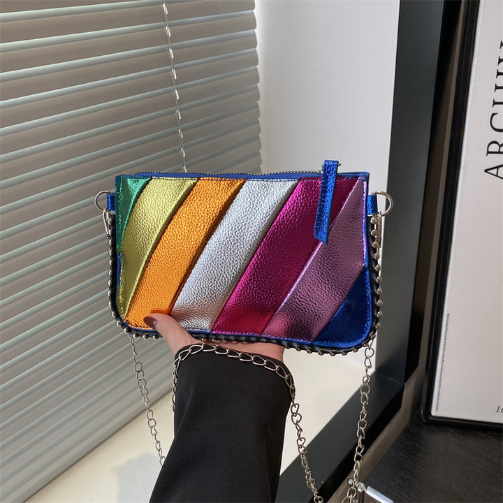 Colorful Metallic Chic Crossbody Bag Stornfield