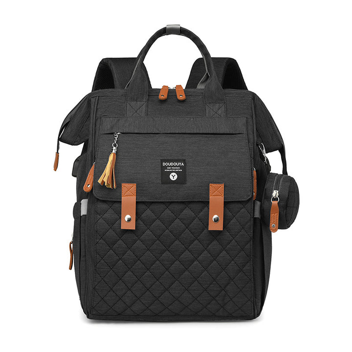 Multi-Functional Quilted Travel Backpack Stornfield