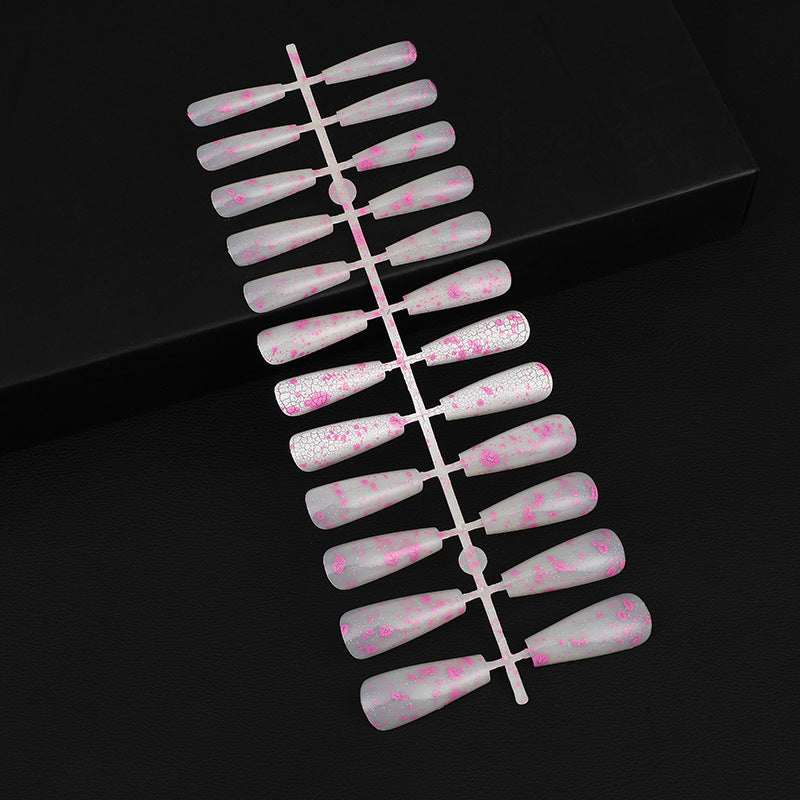 Artificial nails with delicate floral design Stornfield