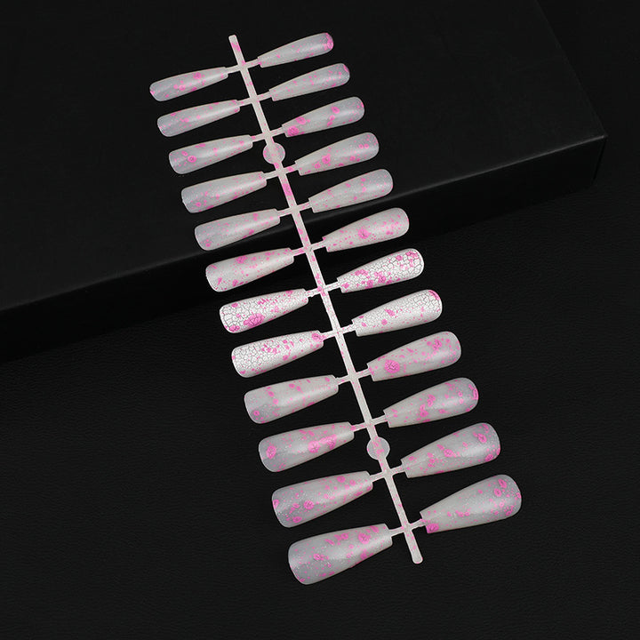 Artificial nails with delicate floral design Stornfield