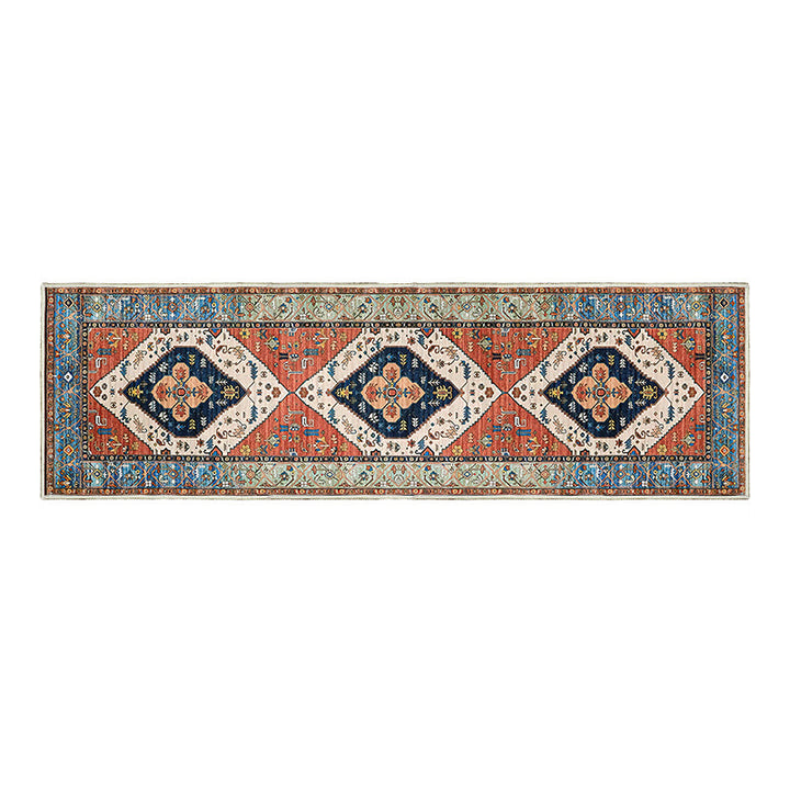 Elegant Geometric Pattern Runner Rug Stornfield