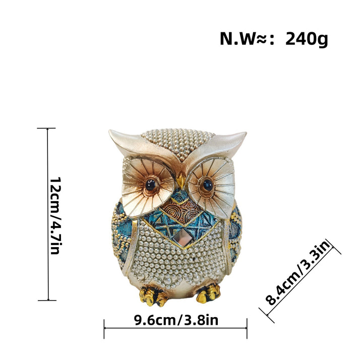 Artful owl figure in maritime design Stornfield