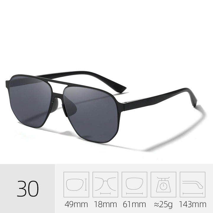 Contemporary Square Frame Sunglasses Stornfield