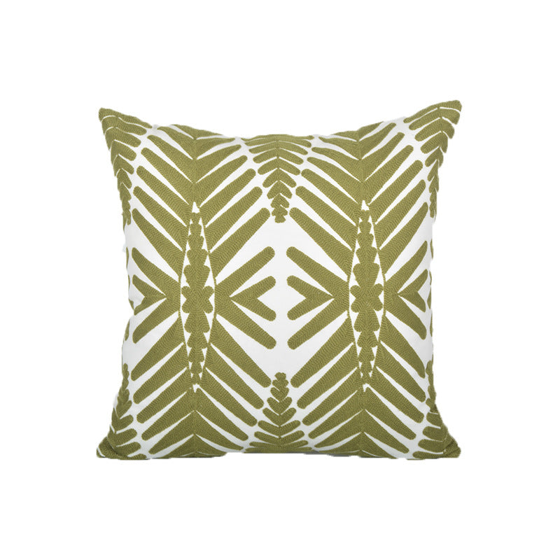Artistic Botanical Accent Pillow