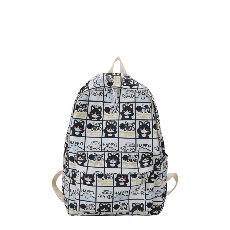 Cartoon Patterned Backpack Stornfield