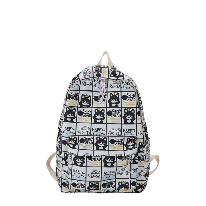 Cartoon Patterned Backpack Stornfield