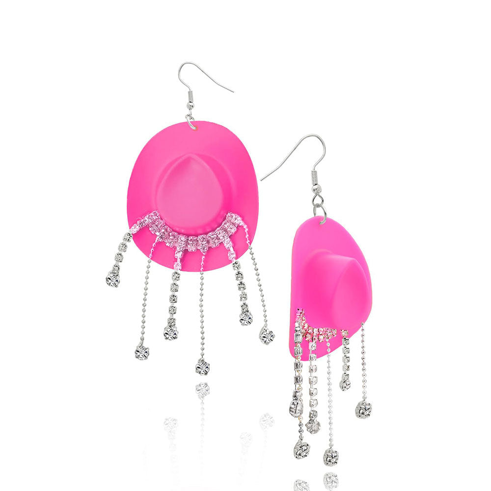 Cowboy Hat Inspired Dangle Earrings Stornfield