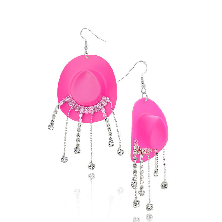 Cowboy Hat Inspired Dangle Earrings Stornfield