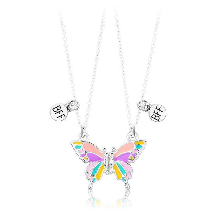 Butterfly Pendant Friendship Necklace Stornfield