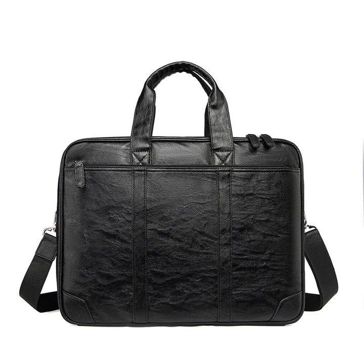 Premium Leather Business Briefcase Stornfield