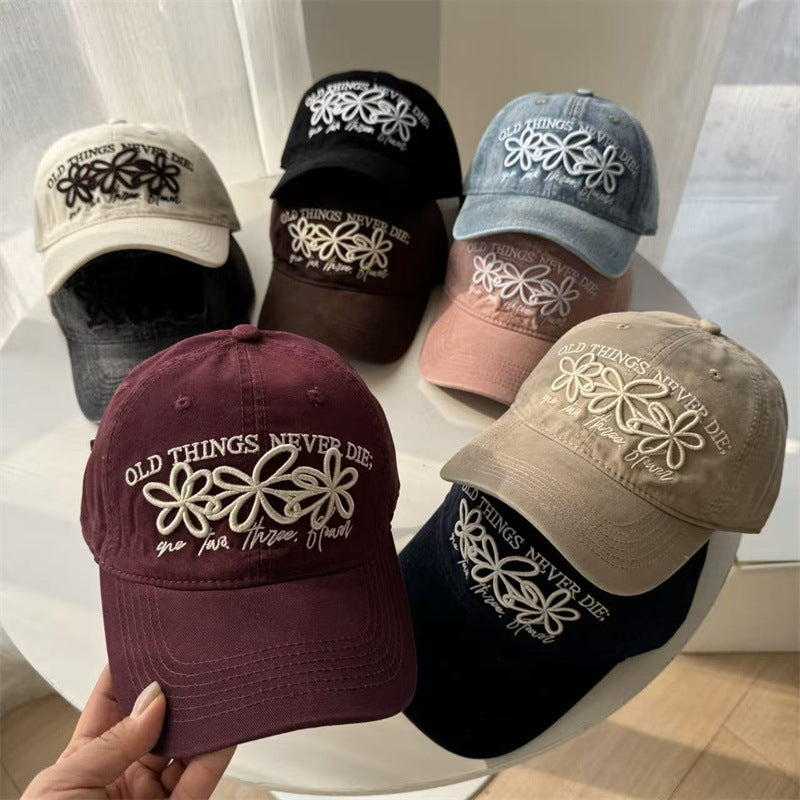 Women's Embroidered Floral Baseball Cap Stornfield 1783922211