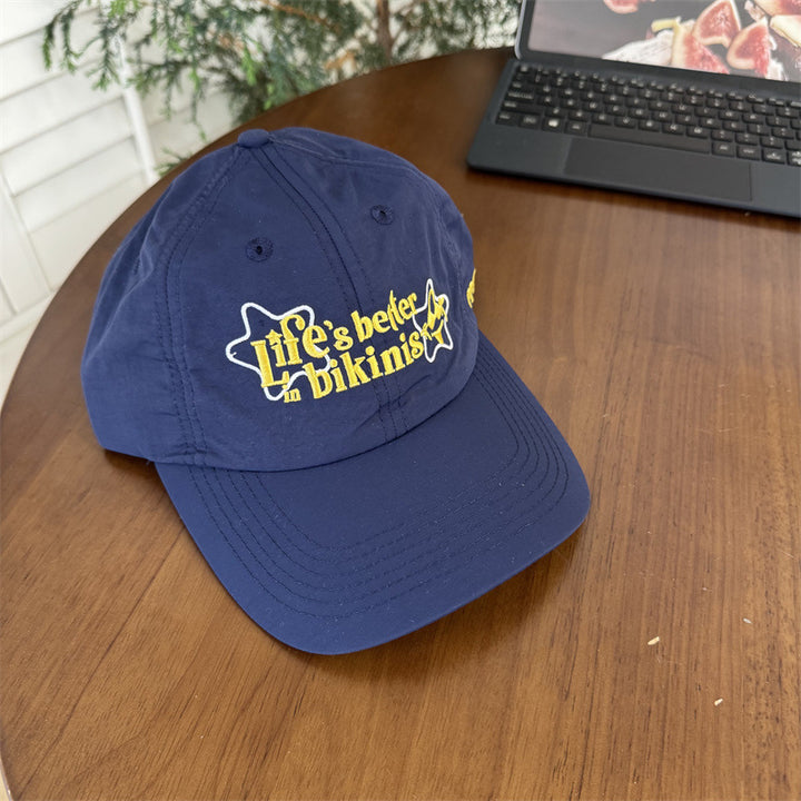 Women's Cotton Baseball Cap with Motivational Quote Stornfield