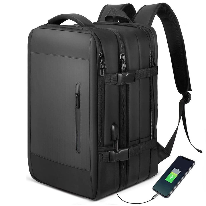 Multifunctional Laptop Backpack with USB Charging Port and Water-Repellent Material Stornfield