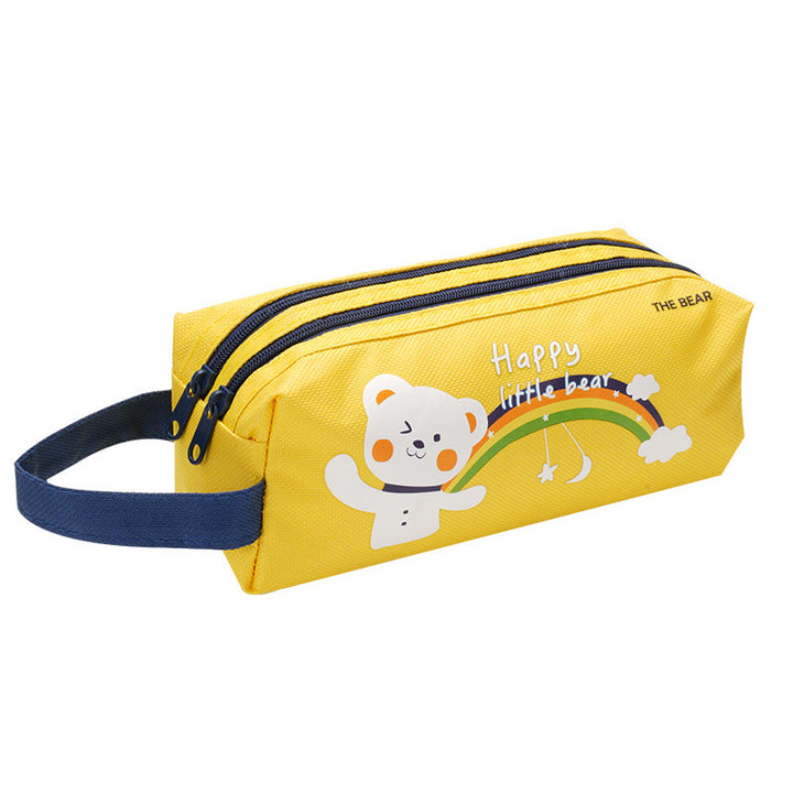 Fun-Themed Multi-Zipper Pencil Case Stornfield