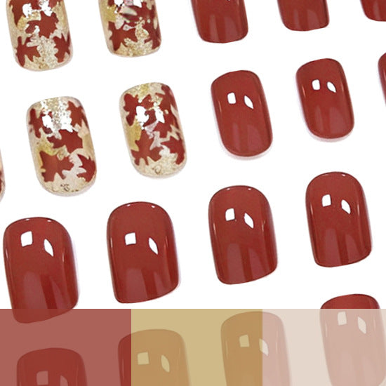 Seasonal Fall-Themed Nail Art Stornfield