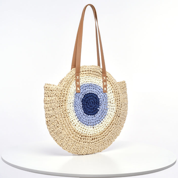 Handmade Round Rattan Bag Stornfield