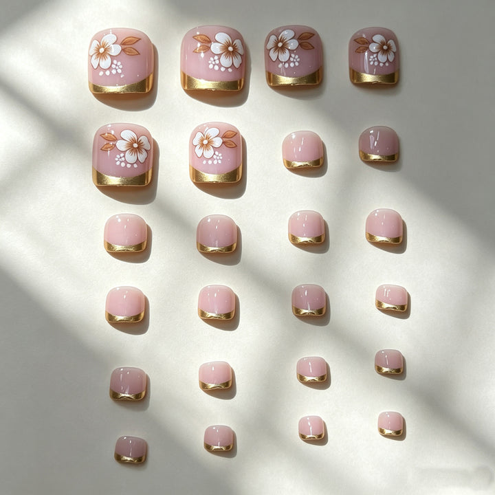 Decorative Floral Nail Art Tips Stornfield