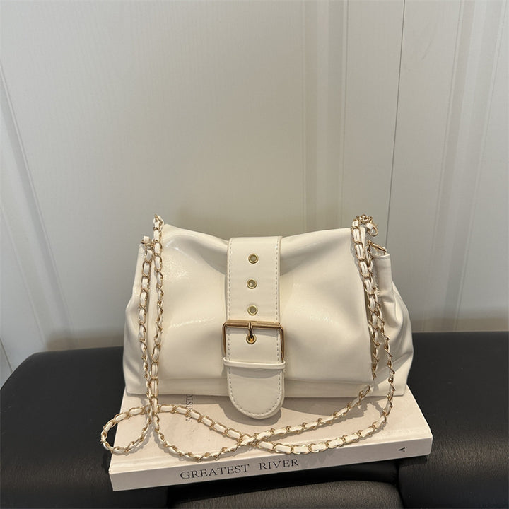Patent Leather Shoulder Bag