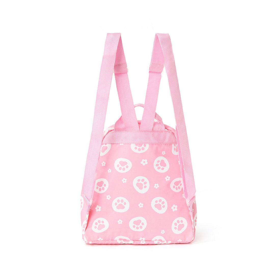 Cute Backpack with Paw Print Design Stornfield