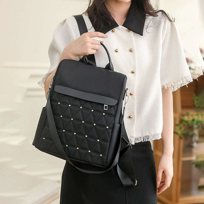 Elegant Quilted Backpack Stornfield