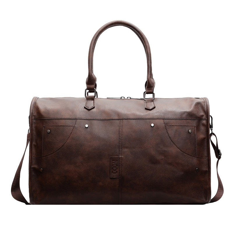 Elegant leather bag with stylish design and versatile carrying options Stornfield
