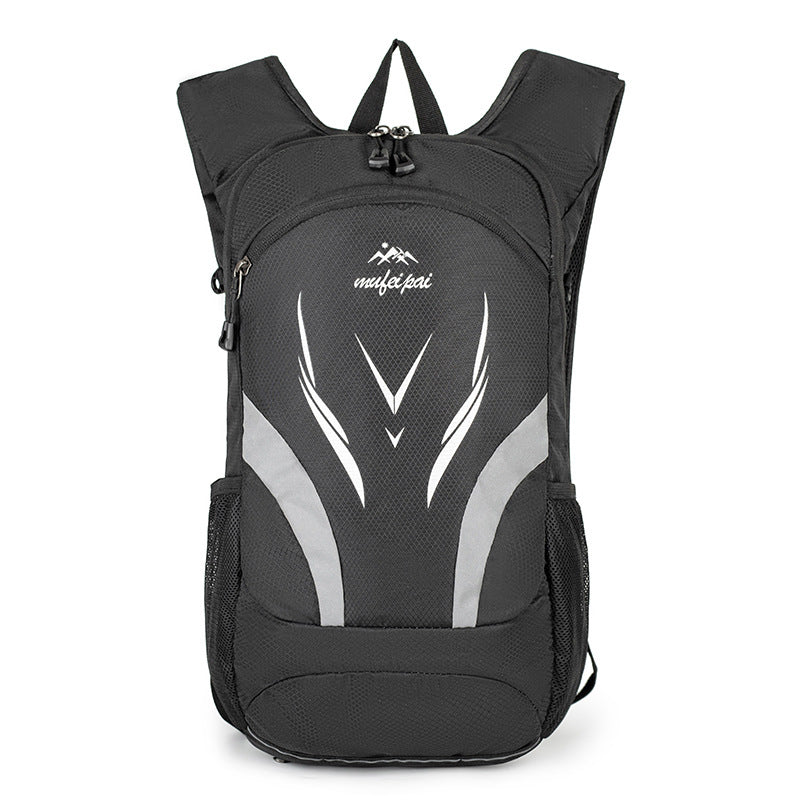 Unisex nan lighter hydration backpack with integrated hydration system breathable mesh back and side mesh outer pockets Stornfield