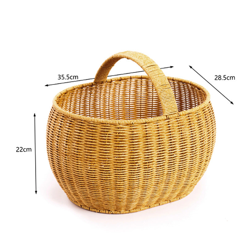 Handcrafted Woven Storage Basket Stornfield