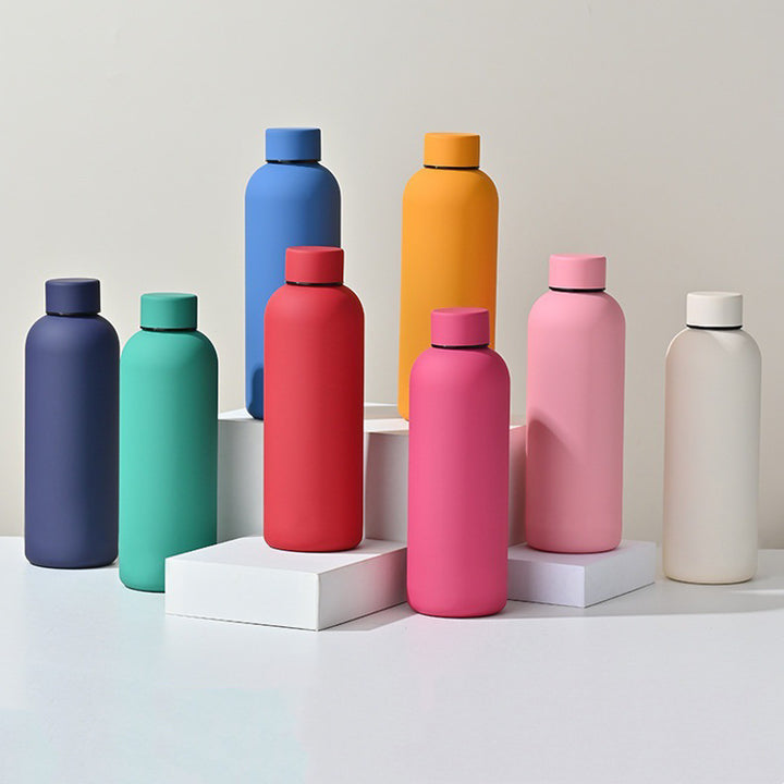 Women's high-quality stainless steel drinking bottle with insulating double wall Stornfield