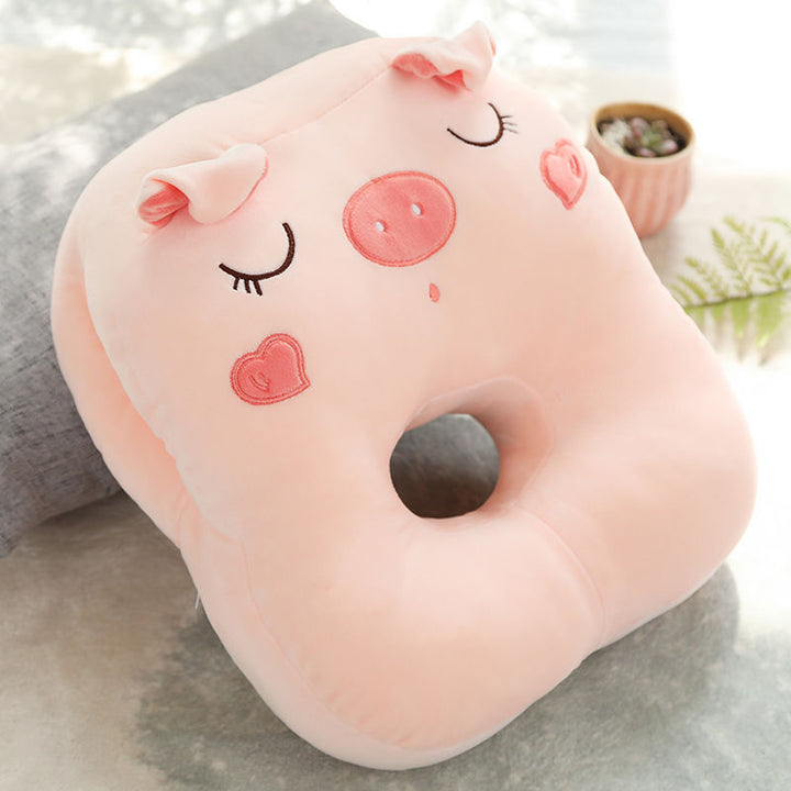 ergonomic neck support pillow with animal ears Stornfield