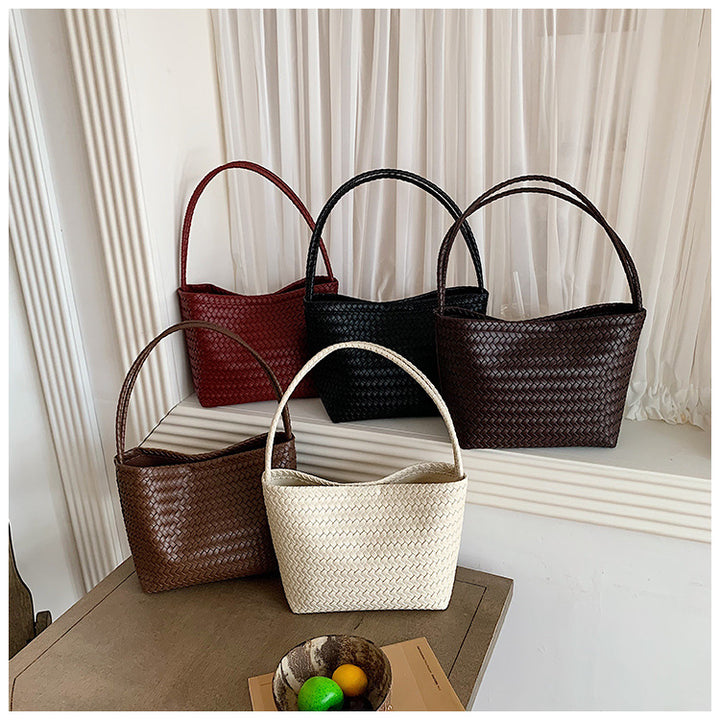 Woven Texture Tote Bag
