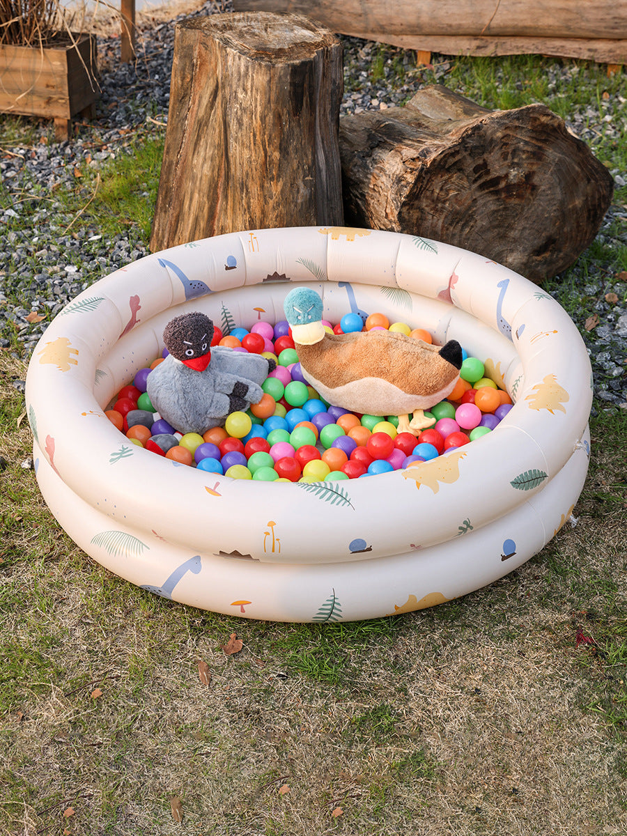 Women Inflatable Children's Swimming Pool with Fun Sea Motifs Stornfield
