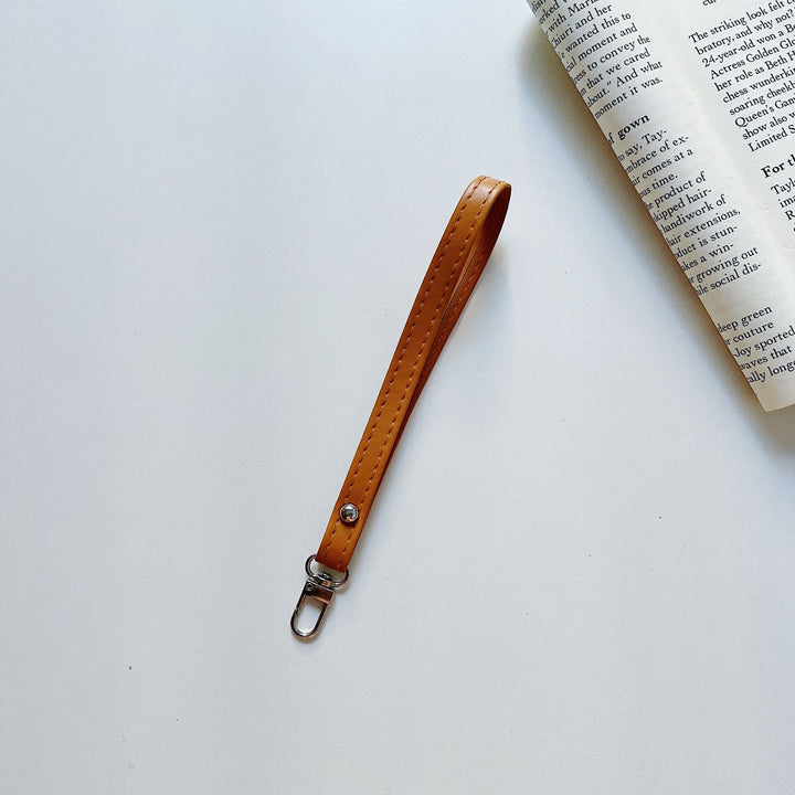 Stylish Faux Leather Keychain Strap Stornfield