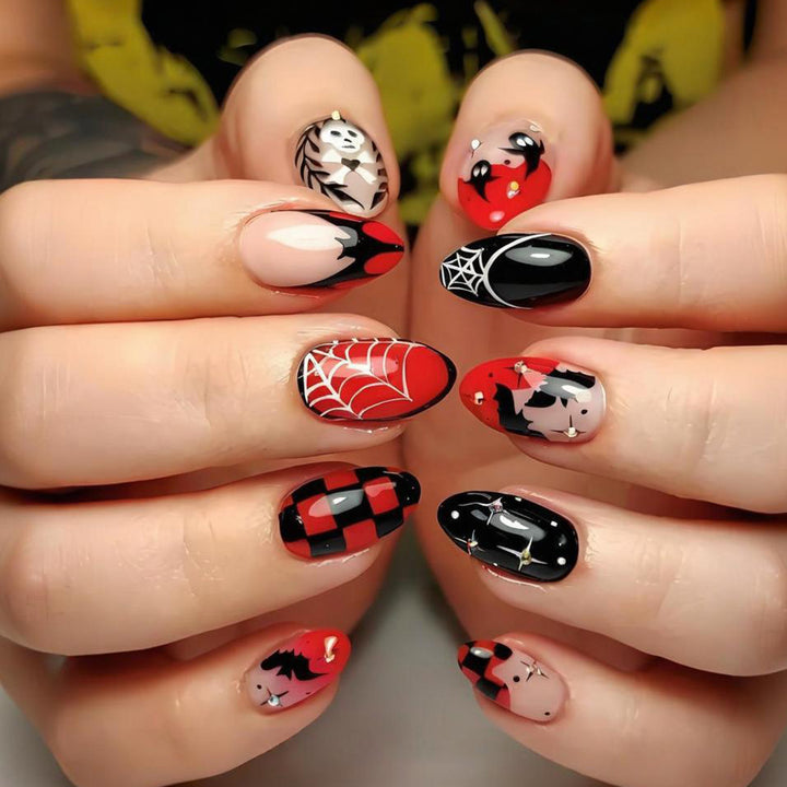 Halloween Artificial Nail Set for Creative Nail Design Stornfield