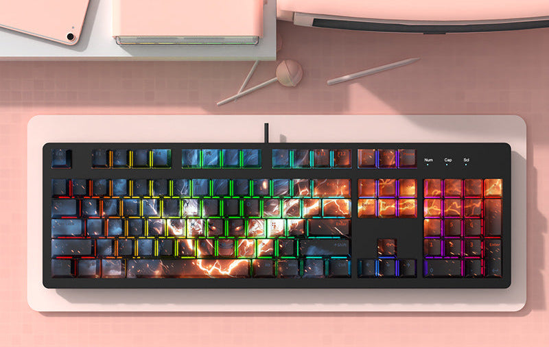 Artistic Themed Mechanical Keyboard Stornfield
