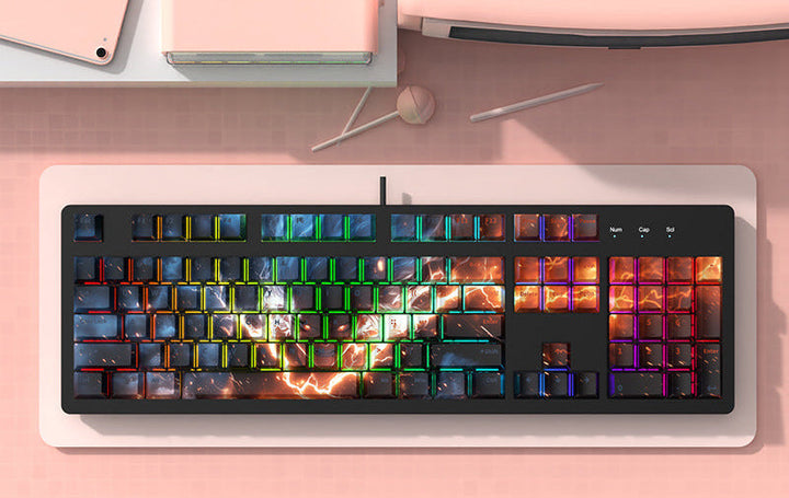 Artistic Themed Mechanical Keyboard Stornfield