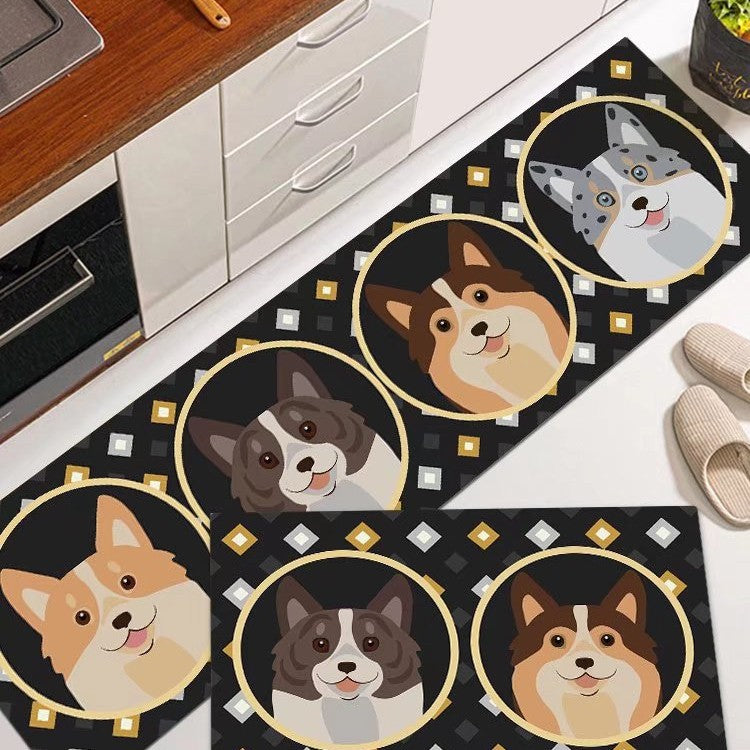 Cat-Themed Kitchen Mat Stornfield