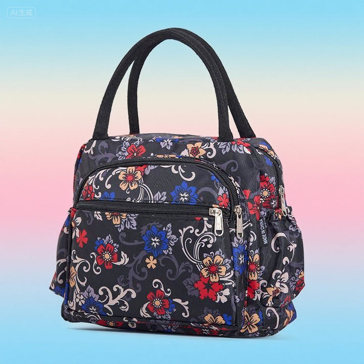 Cat Print Insulated Lunch Bag Stornfield