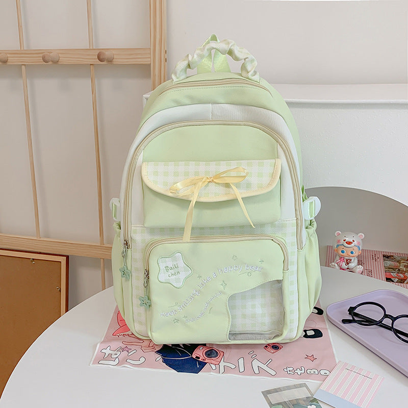 Playful Patterned School Backpack Stornfield