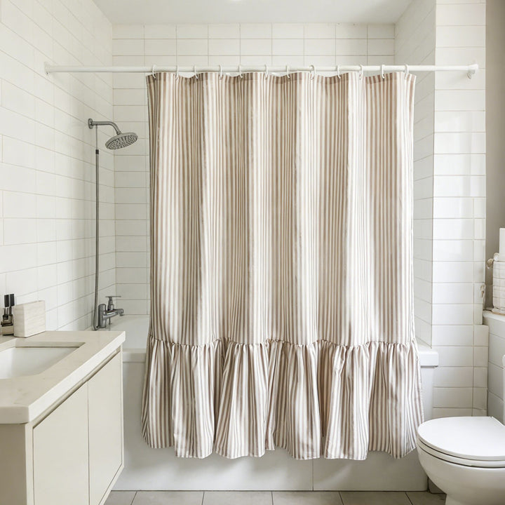 Decorative Fabric Shower Curtain Stornfield