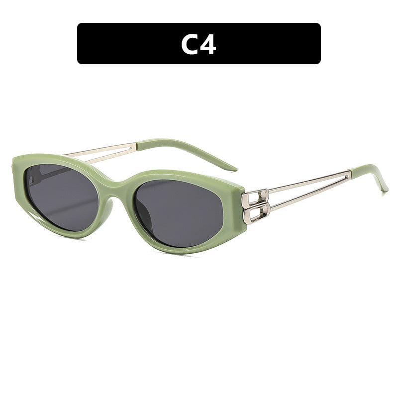 Women's Cat-Eye Sunglasses with distinctive plastic frame and stylish accents Stornfield