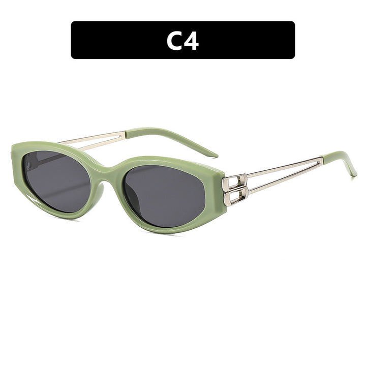 Women's Cat-Eye Sunglasses with distinctive plastic frame and stylish accents Stornfield