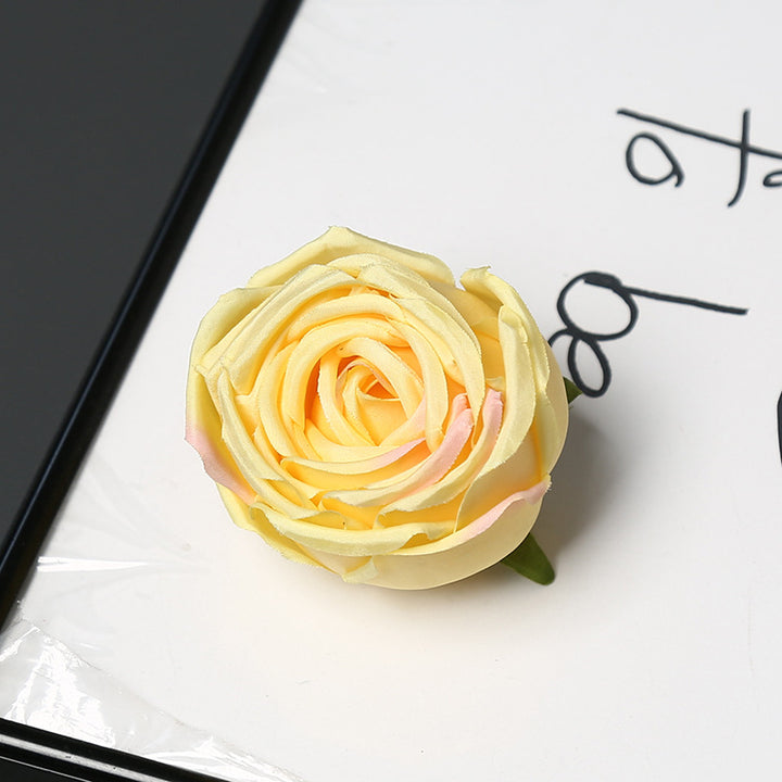Decorative Satin Rose for Home Decor Display