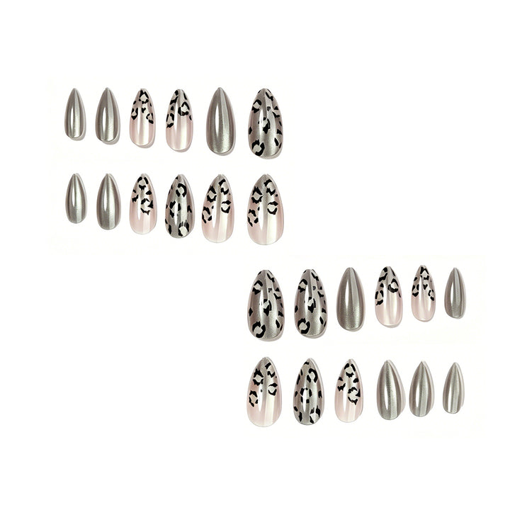 Decorative Leopard Print Nail Art Enhancements Stornfield